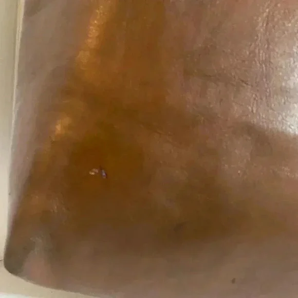 Madewell vintage brown distressed tote bag